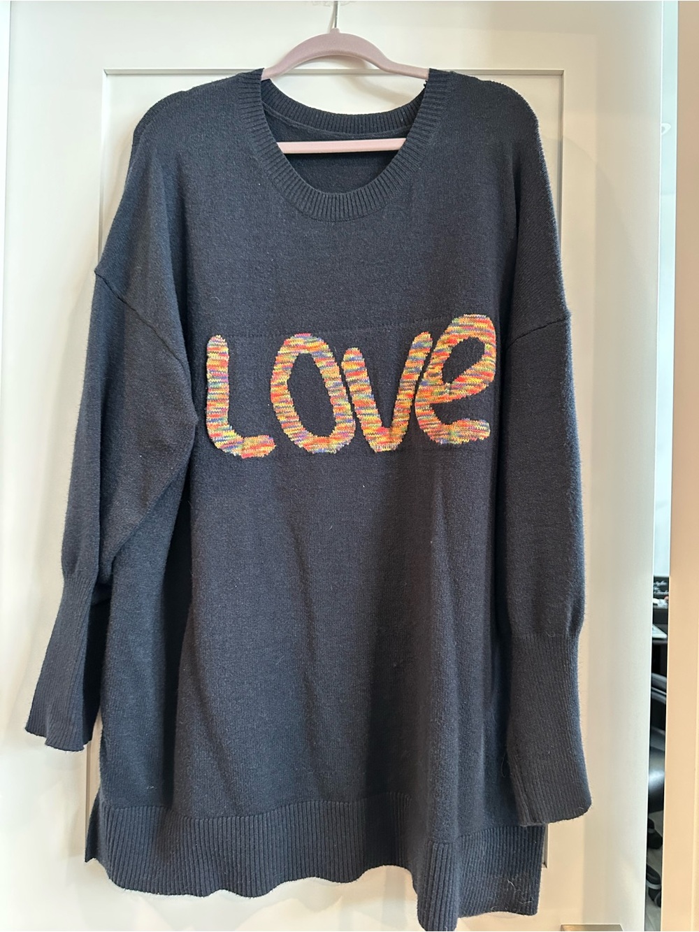 BloomChic Blue Knit Sweater